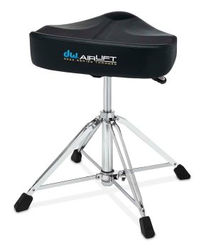 Dw DWCP9120ALBN - 9000 Series Airlift Tractor Top Throne, Black Nickel