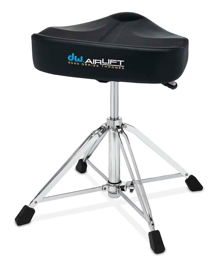 Dw DWCP9120ALBN - 9000 Series Airlift Tractor Top Throne, Black Nickel