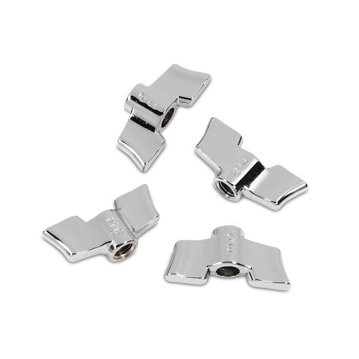 Dw DWSM2007 - Cymbal Tilter, 8mm Wing Nut (4 Pack), Chrome