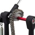 Dw DWCP5000AH4 - 5000 Series Accelerator Single Chain, Narrow Footboard Single BD Pedal with Bag