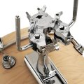 Dw DWCP9900BDBN - 9000 Series BD Mounted Double Tom Arm with Slide Track, Black Nickel