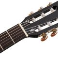 Fender CN-140SCE Nylon Thinline, Walnut Fingerboard, Black w/case