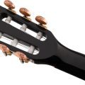 Fender CN-140SCE Nylon Thinline, Walnut Fingerboard, Black w/case