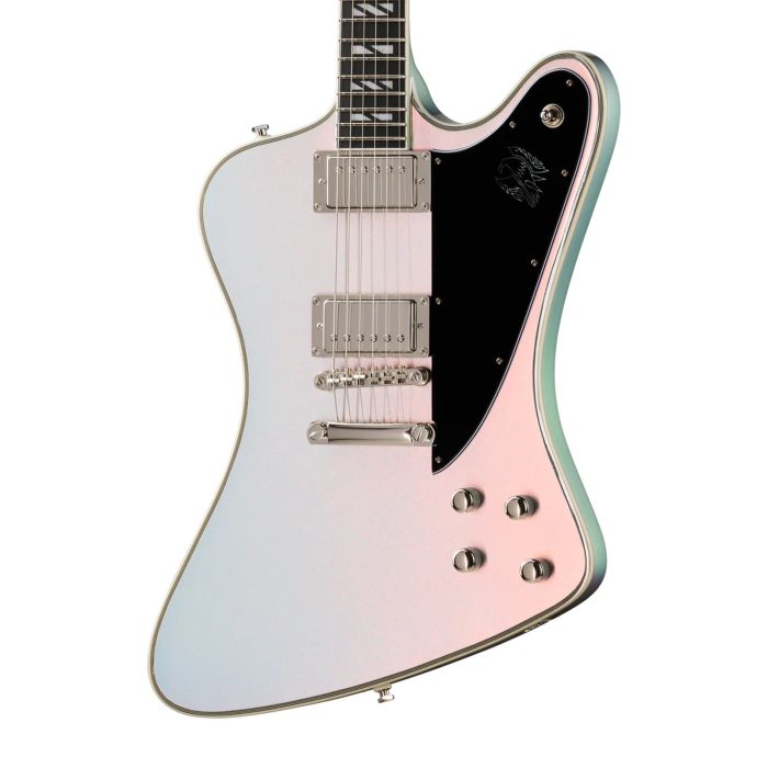 Epiphone Futura Firebird Custom Quicksilver Shift
