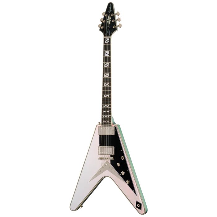 Epiphone Futura Flying V Custom Quicksilver Shift