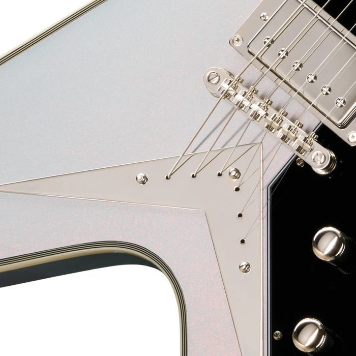 Epiphone Futura Flying V Custom Quicksilver Shift