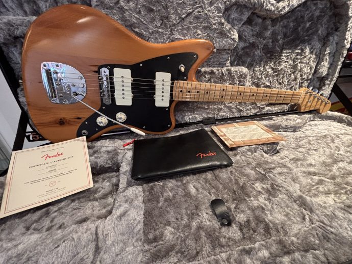 Fender Limited Edition Exotic Collection American Professional Pine Jazzmaster Natural 2017