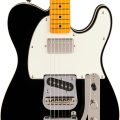 Squier Classic Vibe™ Custom Telecaster SH with Bigsby, Maple Neck, Parchment Pickguard, Black
