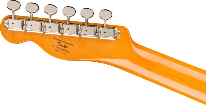 Squier Classic Vibe™ Custom Telecaster SH with Bigsby, Maple Neck, Parchment Pickguard, Black