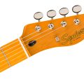 Squier Classic Vibe™ Custom Telecaster SH with Bigsby, Maple Neck, Parchment Pickguard, Black