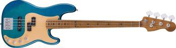 Fender Limited Edition American Ultra II Precision Bass, Roasted Maple Fingerboard, Aurora
