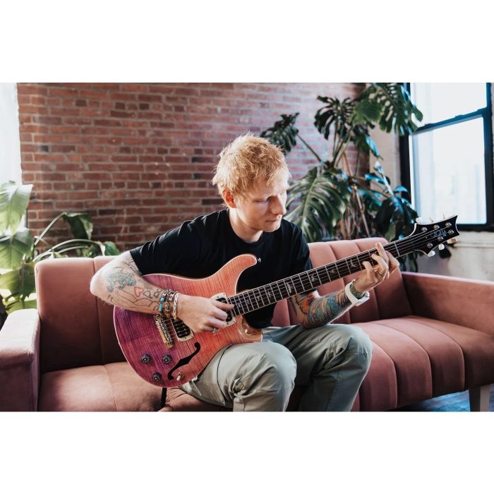 Prs Ed Sheeran Hollowbody Pink Ombre