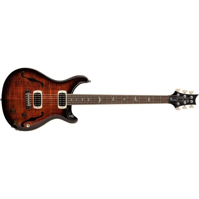 Prs Ed Sheeran Hollowbody Orange Tiger Smokeburst