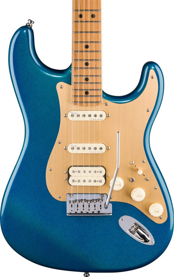 Fender Limited Edition American Ultra II Stratocaster HSS, Roasted Maple Fingerboard, Aurora