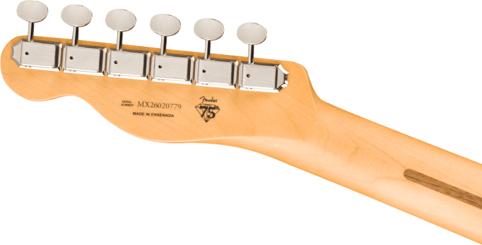 Fender 75th Anniversary Player II Telecaster, Maple Fingerboard, Aztec Gold
