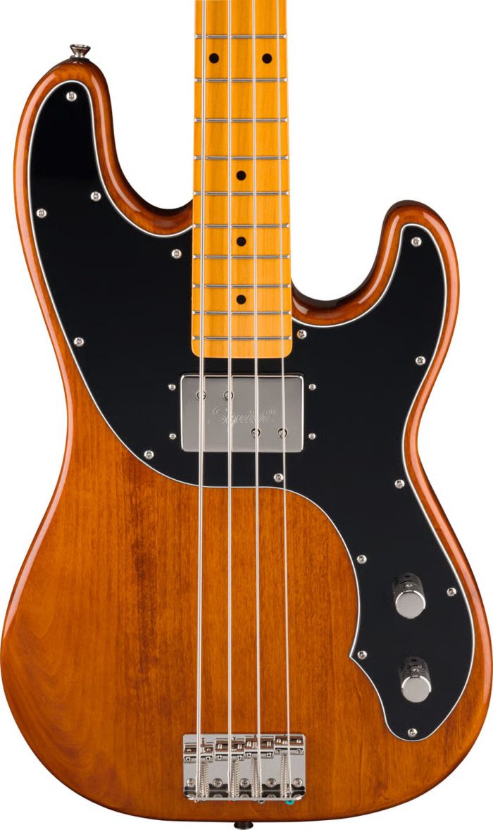 Fender Classic Vibe Telecaster Bass, Maple Fingerboard, Black Pickguard, Mocha