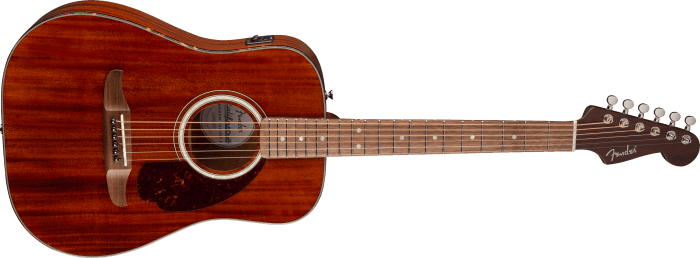 Fender California Deluxe Redondo Jr. E Mahogany, Walnut Fingerboard, Natural