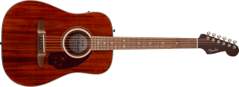 Fender California Deluxe Redondo Jr. E Mahogany, Walnut Fingerboard, Natural