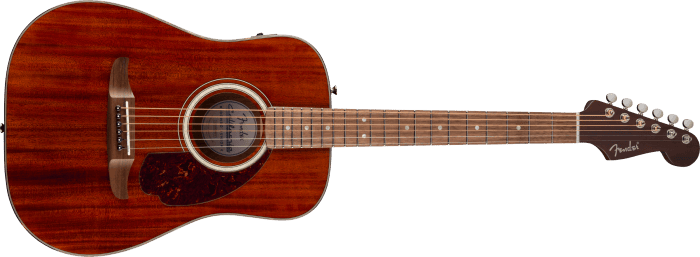 Fender California Deluxe Redondo Jr. E Mahogany, Walnut Fingerboard, Natural