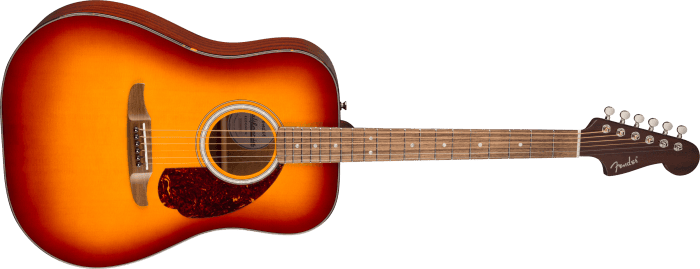 Fender California Deluxe Redondo, Walnut Fingerboard, Sienna Sunburst