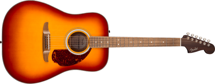 Fender California Deluxe Redondo, Walnut Fingerboard, Sienna Sunburst