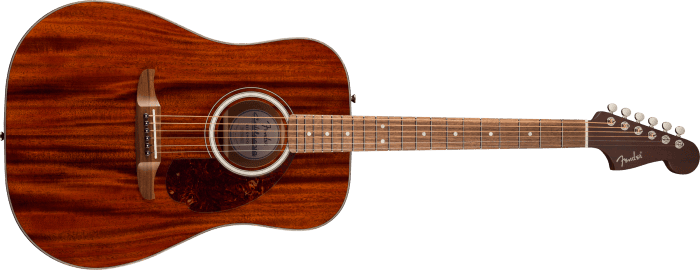 Fender California Deluxe Redondo Mahogany, Walnut Fingerboard, Natural