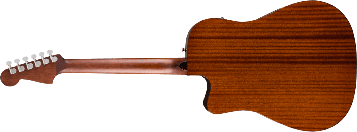 Fender California Deluxe Redondo CE, Walnut Fingerboard, Honey Sunburst