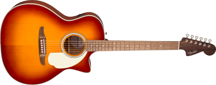 Fender California Deluxe Newporter CE, Walnut Fingerboard, Sienna Sunburst