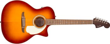 Fender California Deluxe Newporter CE, Walnut Fingerboard, Sienna Sunburst