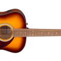 Fender California Deluxe Villager E, Walnut Fingerboard, Honey Sunburst