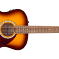 Fender California Deluxe Villager E, Walnut Fingerboard, Honey Sunburst