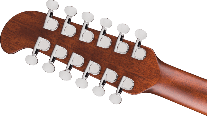 Fender California Deluxe Villager E, Walnut Fingerboard, Honey Sunburst