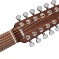 Fender California Deluxe Villager E, Walnut Fingerboard, Honey Sunburst
