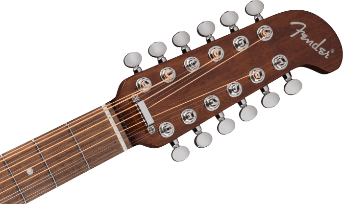 Fender California Deluxe Villager E, Walnut Fingerboard, Honey Sunburst