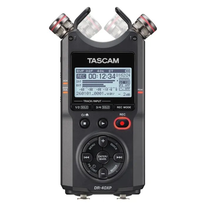 Tascam DR-40XP Portable 4-Track Recorder
