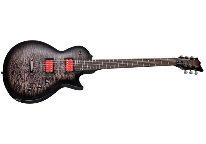 Ltd Bb-200 Baritone Qm Stblksb Satin Signature Series Guitars
