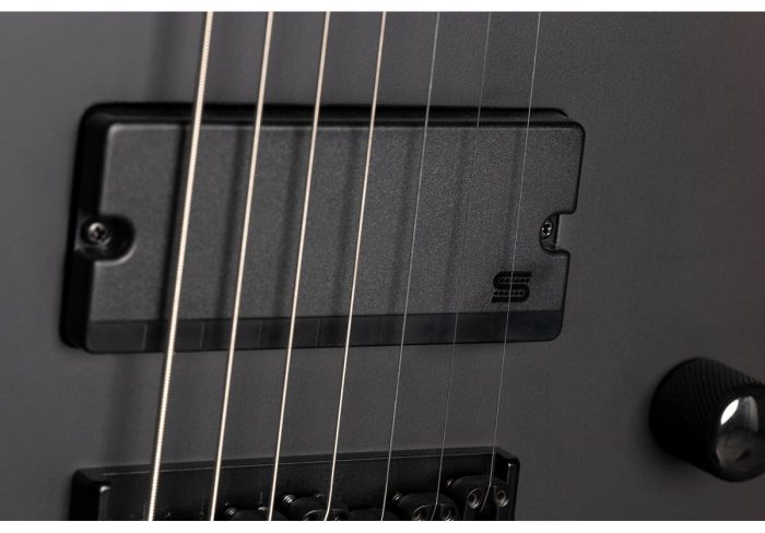 Ltd M-7Ht Baritone Black Metal Ii M Series Guitars