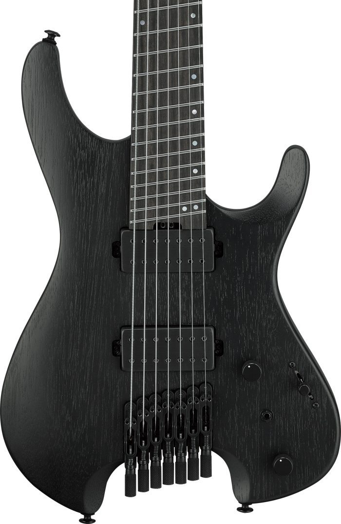 Ibanez QX527B-WK med gigbag, Headless 7-str.