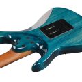 Ibanez AZ447P1QM-COB med gigbag, Premium AZ 7-str.