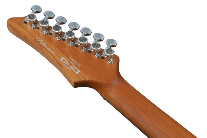 Ibanez AZ447P1QM-COB med gigbag, Premium AZ 7-str.