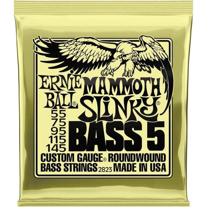 Ernie-Ball Eb-2823 5-String Bass Mammoth Slinky Nickel